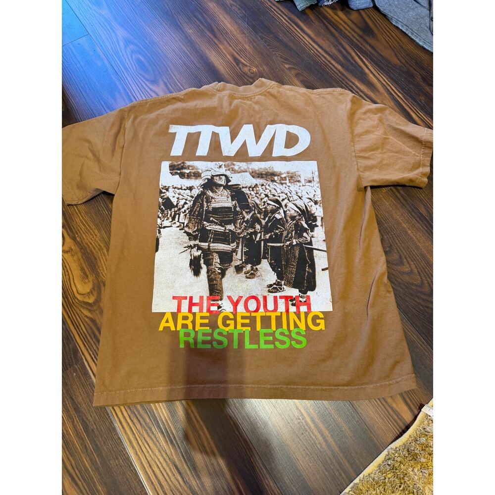 Arm Bar Soap TTWD The Youth Are Getting Restless Short Sleeve T-Shirt Size L